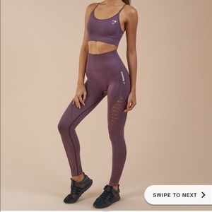 Gymshark high waisted seamless!